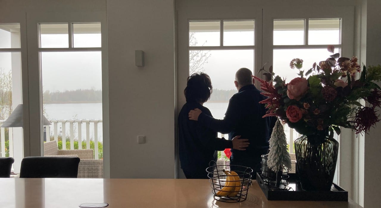 Guido en Isabelle uitkijk